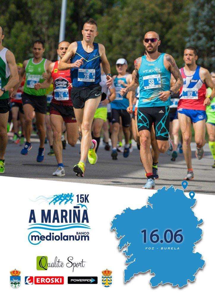 15K A Mariña Banco Mediolanum (2024) en Burela