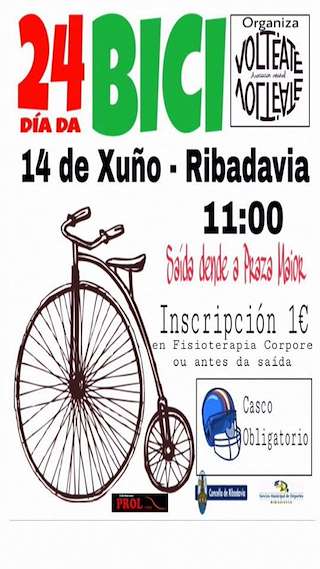XVII Día da Bici en Ribadavia