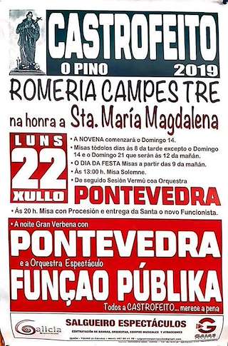 A Madalena de Castrofeito (2024) en O Pino