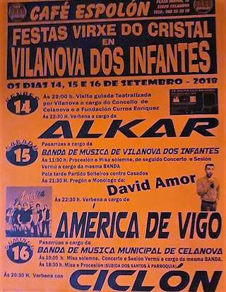 A Virxe do Cristal de Vilanova dos Infantes (2024) en Celanova