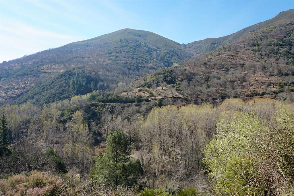 A Serra da Lastra en Rubiá