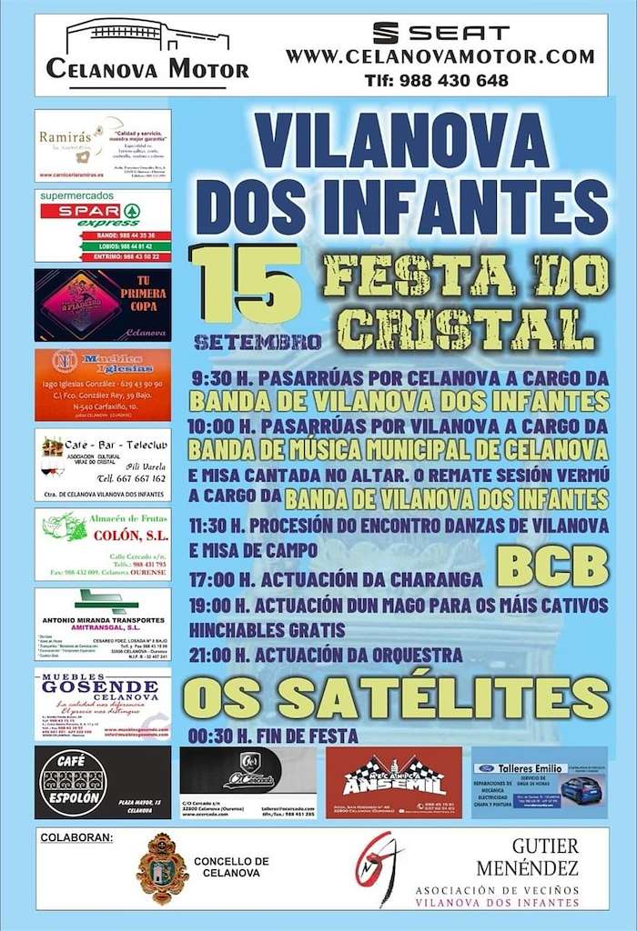 A Virxe do Cristal de Vilanova dos Infantes (2024) en Celanova