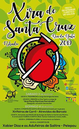 Fechas, información, programa, cartel, imágenes, mapa y ubicación de A Xira de Santa Cruz  en  Ribadeo