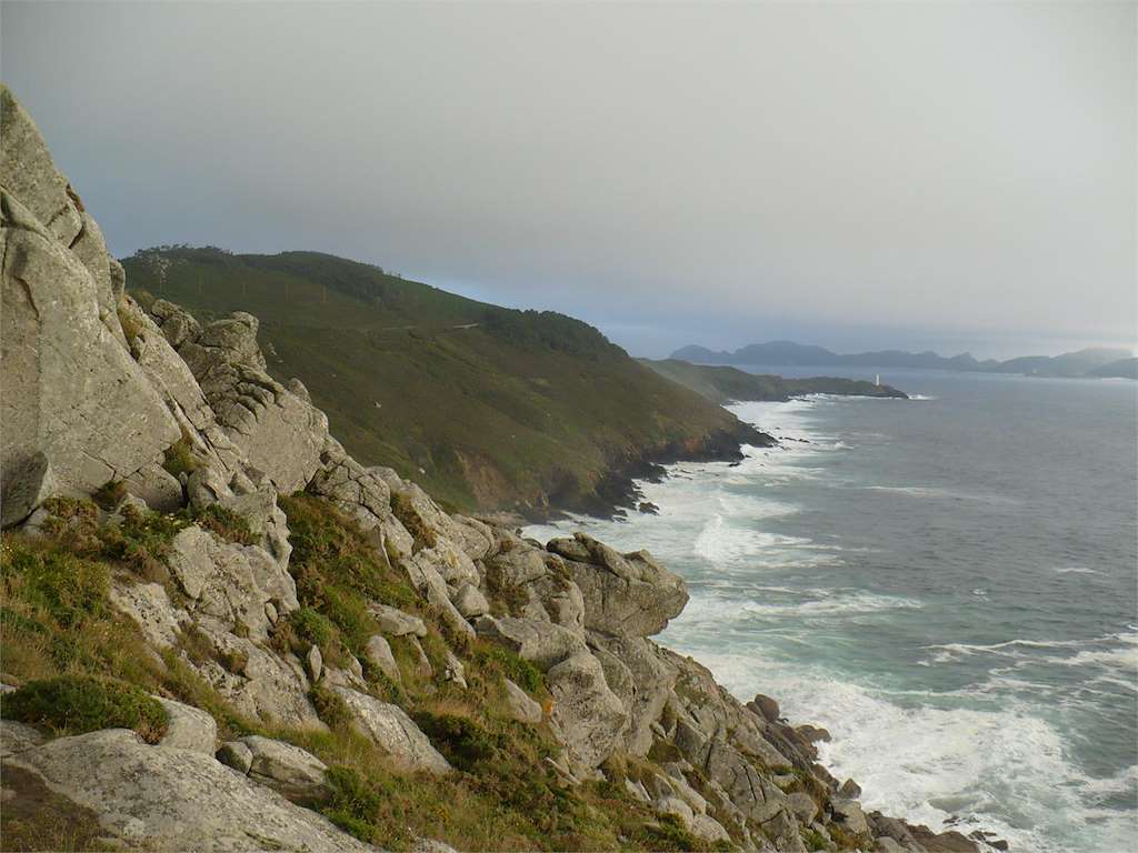 Acantilados de Costa da Vela en Cangas