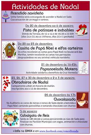 Programa de Nadal - Cabalgata de Reis en Sada