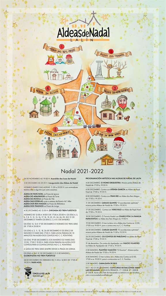 Aldeas de Nadal en Lalín