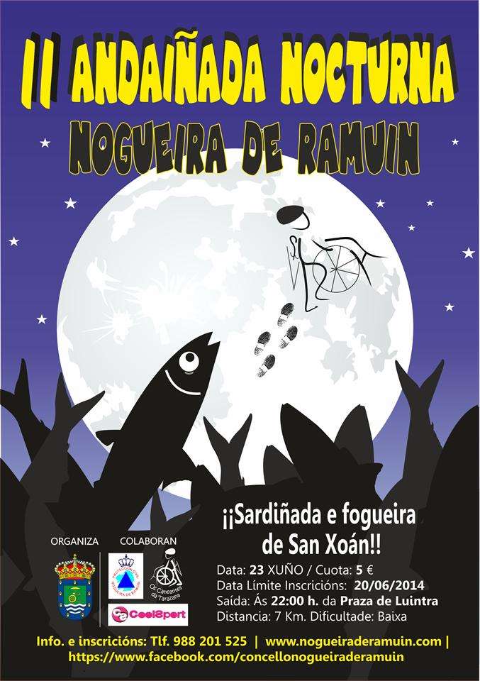 X Andaiñada Nocturna  (2024) en Nogueira de Ramuín