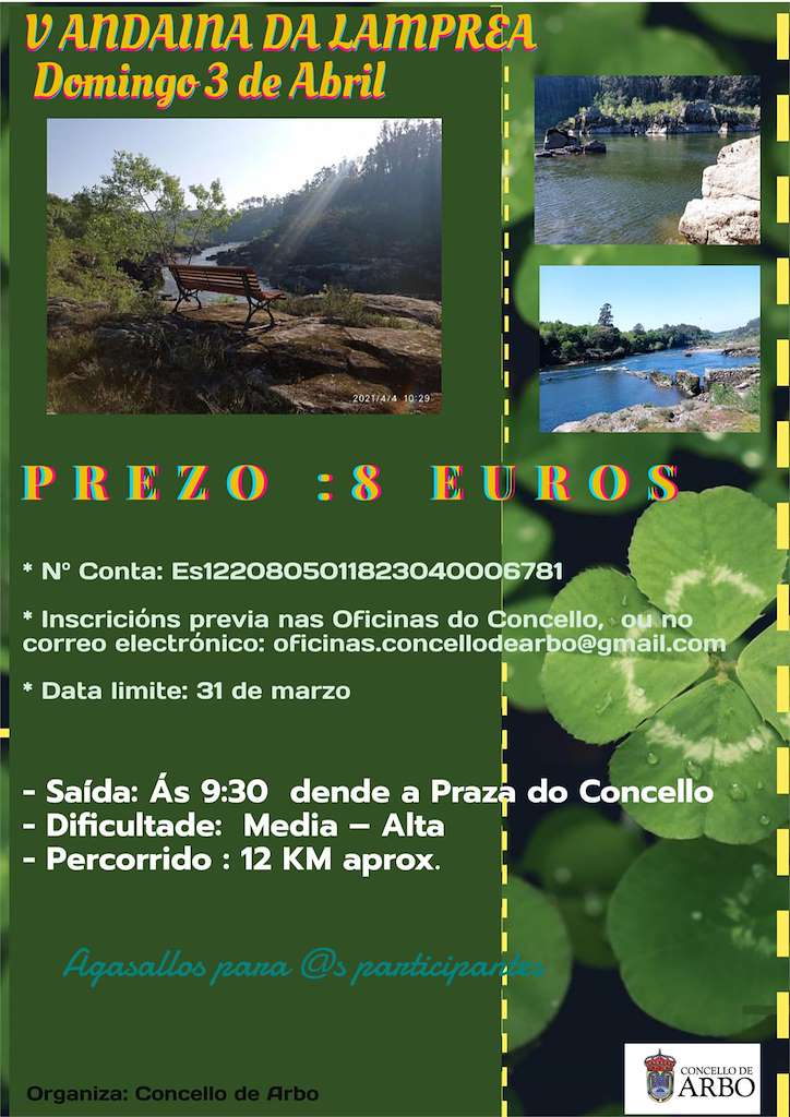 VII Andaina da Lamprea en Arbo