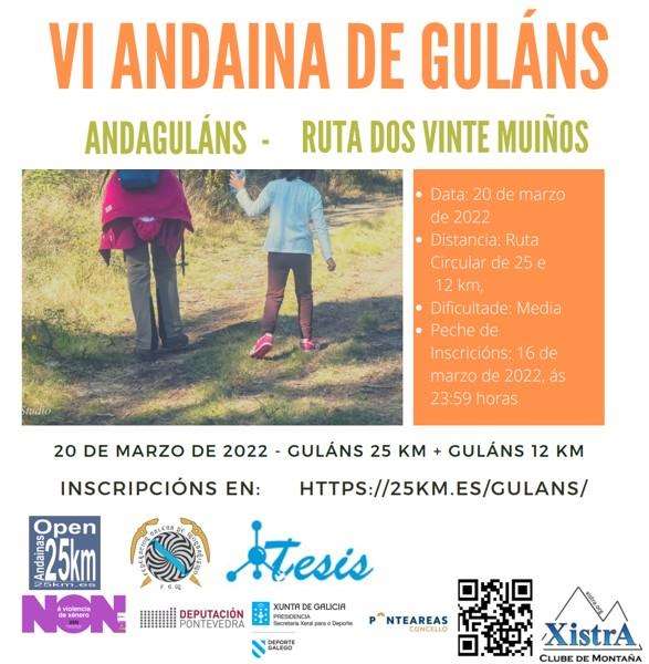 VIII Andaina de Guláns - Ruta dos Penedos en Ponteareas
