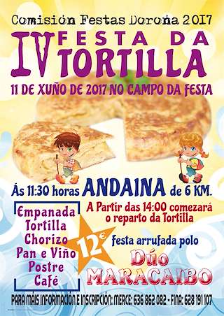 Fechas, información, programa, cartel, imágenes, mapa y ubicación de V Andaina e Xantar de Doroña  en  Vilarmaior