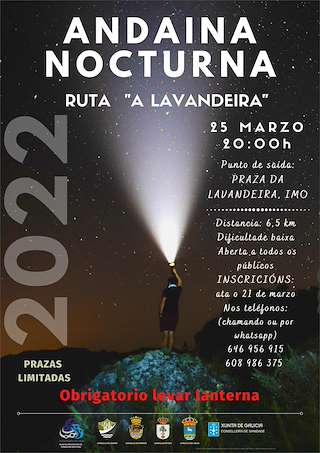 Fechas, información, programa, cartel, imágenes, mapa y ubicación de III Andaina Nocturna (2024)  en  Dodro