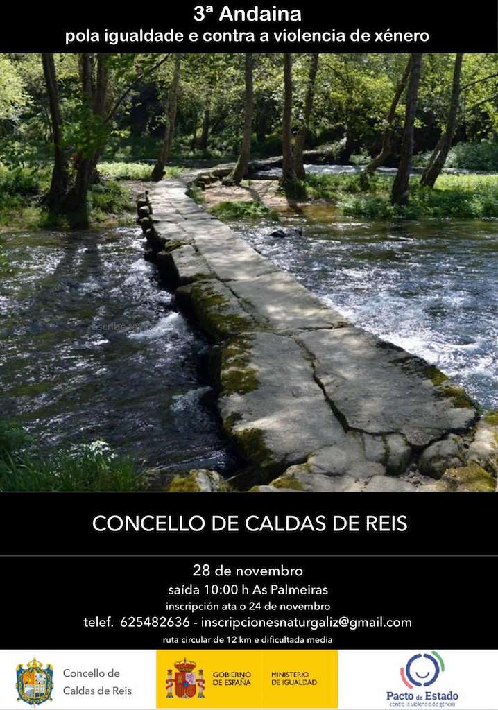 IV Andaina pola Igualdade e Contra a Violencia de Xénero en Caldas de Reis