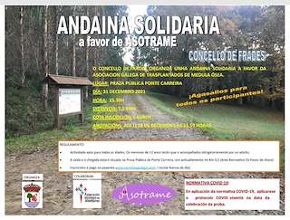 Fechas, información, programa, cartel, imágenes, mapa y ubicación de Andaina Solidaria   en  Frades