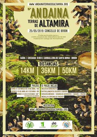 Fechas, información, programa, cartel, imágenes, mapa y ubicación de IX Andaina Terras de Altamira  en  Brión