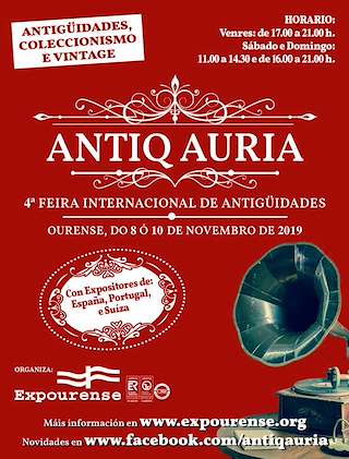 Antiq Auria – Feria Internacional de Antigüedades en Ourense