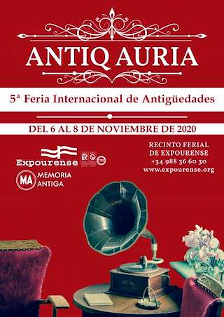 Fechas, información, programa, cartel, imágenes, mapa y ubicación de Antiq Auria – Feria Internacional de Antigüedades   en  Ourense