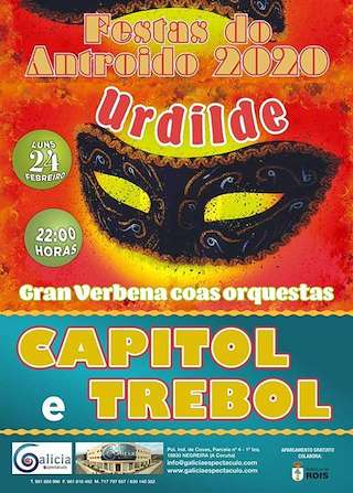 Entroido de Urdilde en Rois