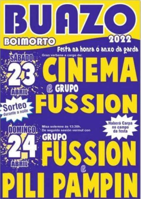 Anxo da Garda de Buazo en Boimorto