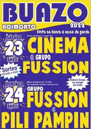 Fechas, información, programa, cartel, imágenes, mapa y ubicación de Anxo da Garda de Buazo  en  Boimorto