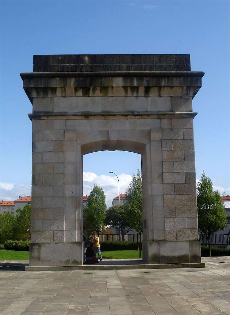 Arco de Porta Nova en Ferrol