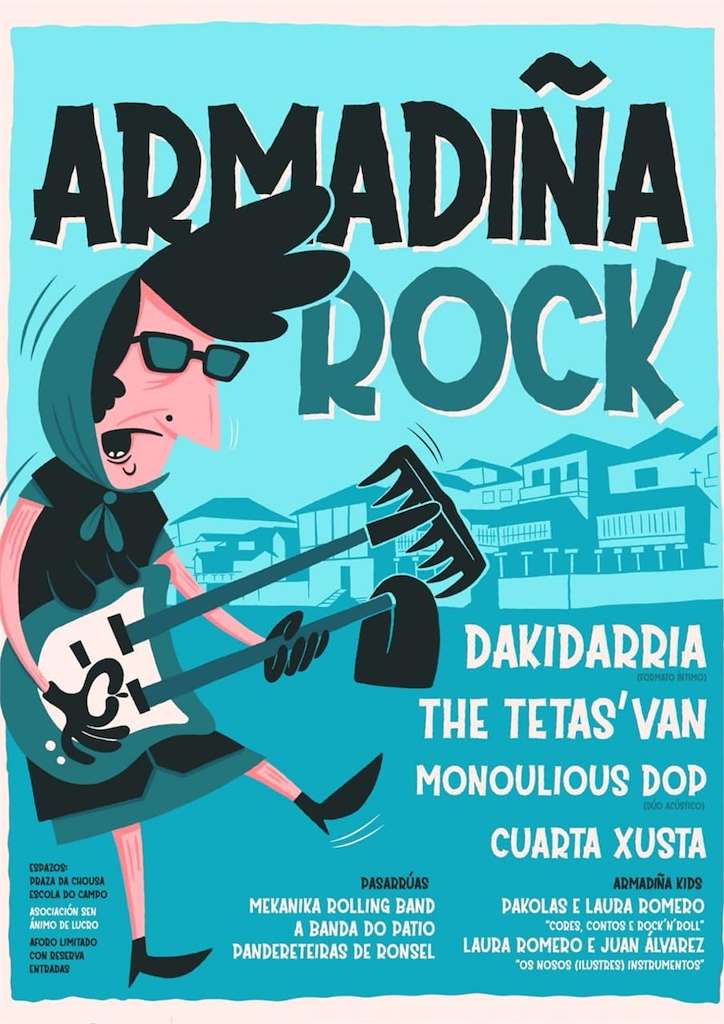 XIV Armadiña Rock (2024) en Poio