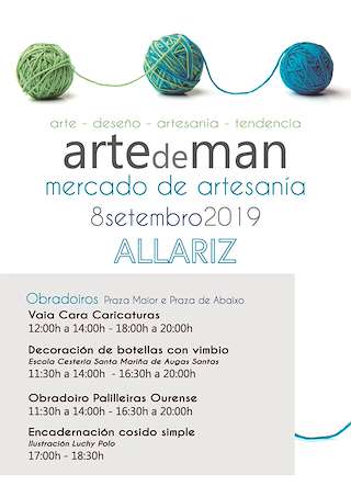 Fechas, información, programa, cartel, imágenes, mapa y ubicación de Arte de Man  en  Allariz