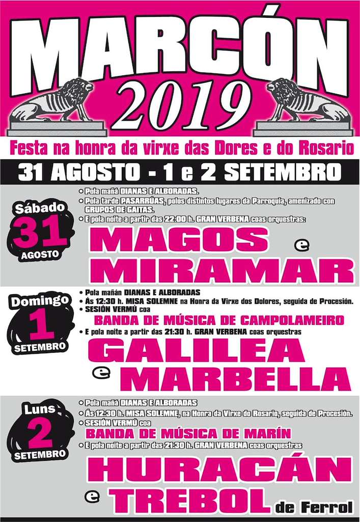 As Dores e O Rosario de Marcón en Pontevedra