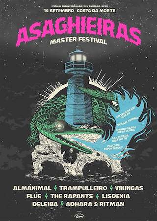 Fechas, información, programa, cartel, imágenes, mapa y ubicación de Asaghieiras Master Festival de Lariño  en  Carnota
