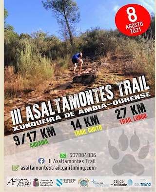 Fechas, información, programa, cartel, imágenes, mapa y ubicación de V Asaltamontes Trail (2024)  en  Xunqueira de Ambía