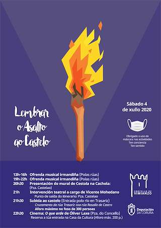 Fechas, información, programa, cartel, imágenes, mapa y ubicación de Asalto ao Castelo (2024)  en  Vimianzo