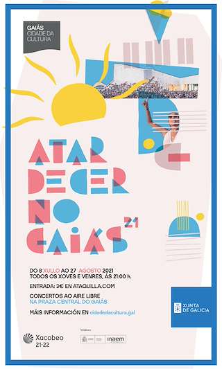 Fechas, información, programa, cartel, imágenes, mapa y ubicación de Atardecer no Gaiás (2024)  en  Santiago de Compostela