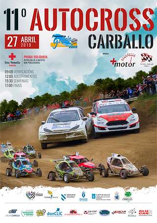 Fechas, información, programa, cartel, imágenes, mapa y ubicación de XVIII Autocross (2024)  en  Carballo