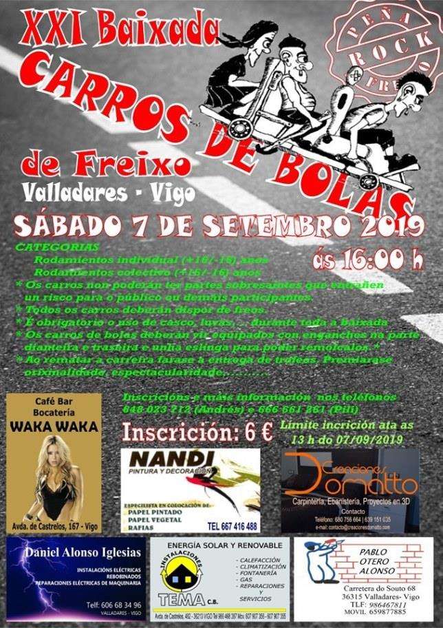 XXIII Baixada de Carros de Bolas de Freixo  en Vigo