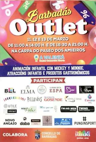 Fechas, información, programa, cartel, imágenes, mapa y ubicación de Barbadás Outlet