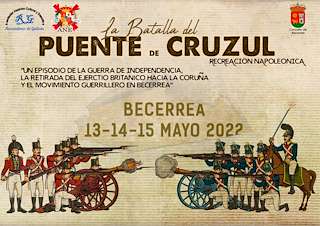 Fechas, información, programa, cartel, imágenes, mapa y ubicación de Batalla del Puente de Cruzul  en  Becerreá