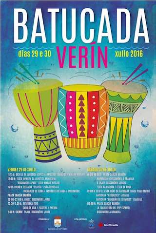 Fechas, información, programa, cartel, imágenes, mapa y ubicación de Batucada   en  Verín