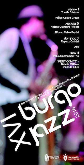 Fechas, información, programa, cartel, imágenes, mapa y ubicación de XXIII Burgo Jazz  (2024)  en  Culleredo