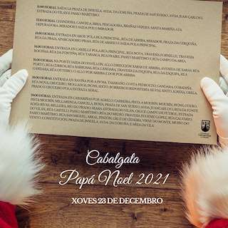 Fechas, información, programa, cartel, imágenes, mapa y ubicación de Cabalgata de Papá Noel  en  Camariñas