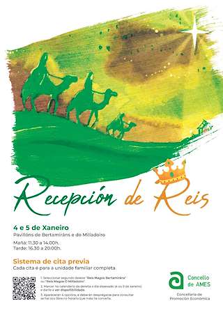 Fechas, información, programa, cartel, imágenes, mapa y ubicación de Cabalgata de Reis (2025)  en  Ames