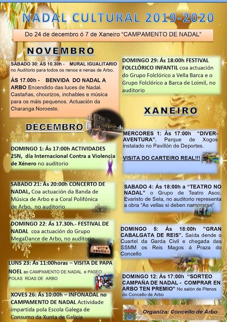 Cabalgata de Reis en Arbo