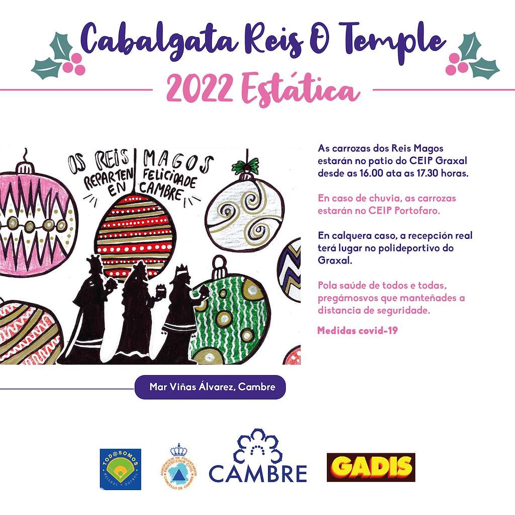 Cabalgata de Reis (2025) en Cambre