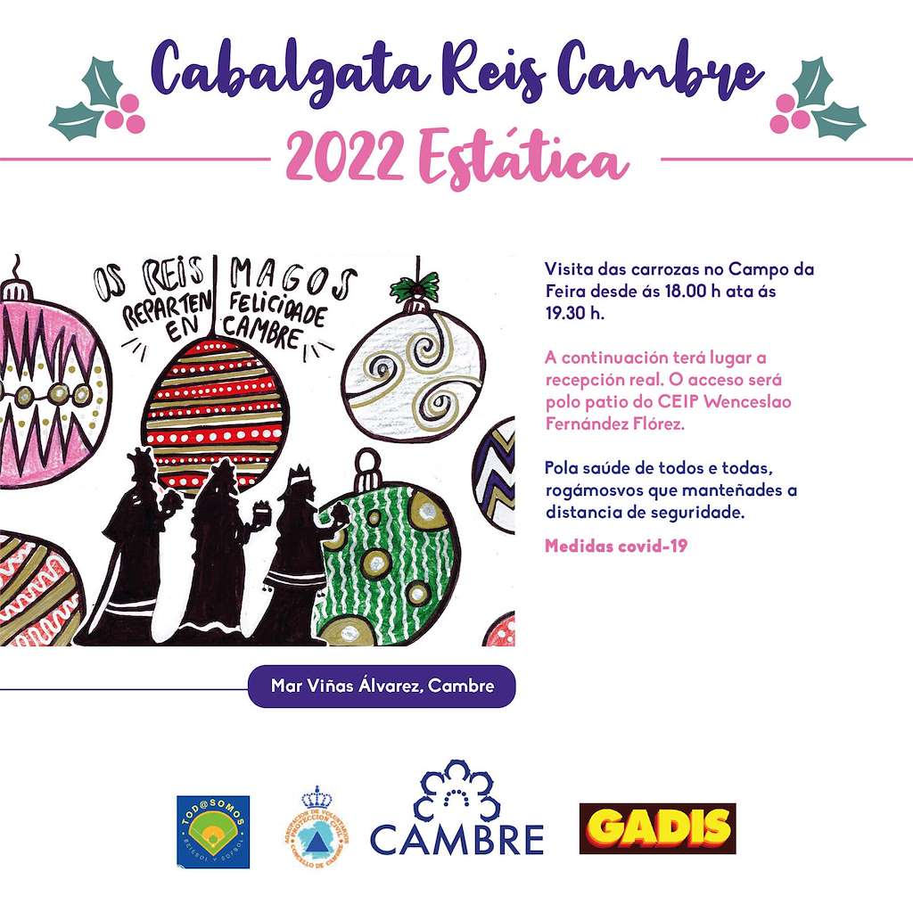 Cabalgata de Reis (2025) en Cambre