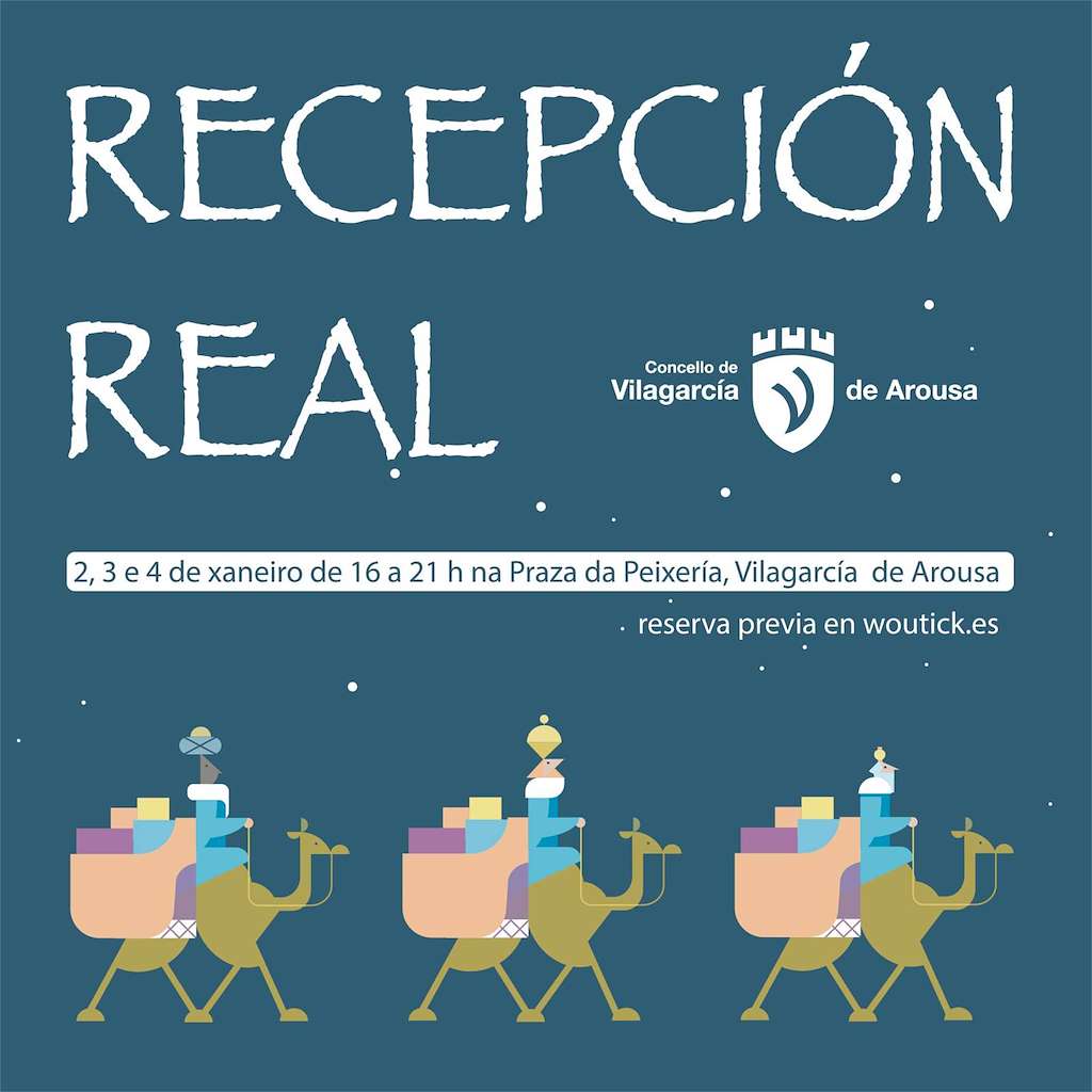 Cabalgata de Reis  (2025) en Vilagarcía de Arousa