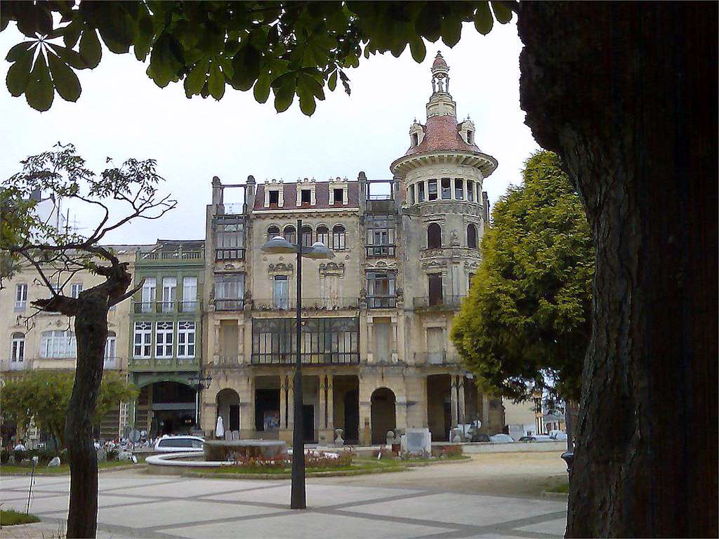 Callejeando por su casco antiguo en Ribadeo