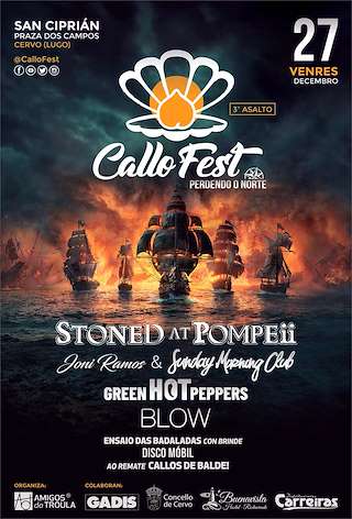 Fechas, información, programa, cartel, imágenes, mapa y ubicación de Callo Fest   en  Cervo