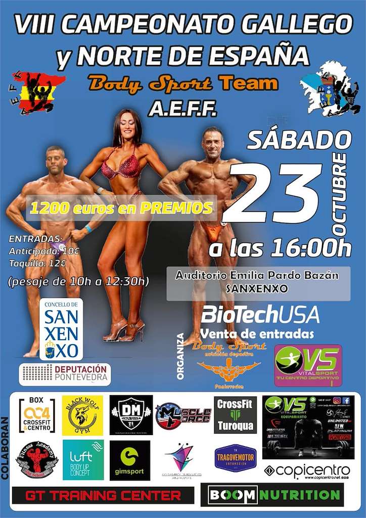 X Campeonato Gallego y Norte de España Body Sport Team  en Sanxenxo