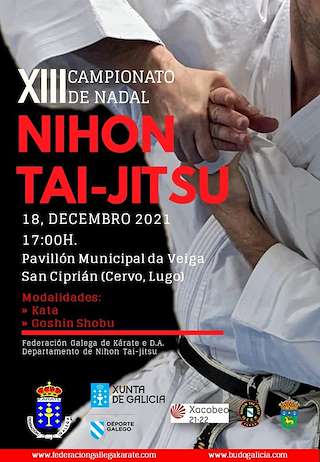 Fechas, información, programa, cartel, imágenes, mapa y ubicación de XIV Campionato de Nadal Nihon Tai-Jitsu  en  Cervo