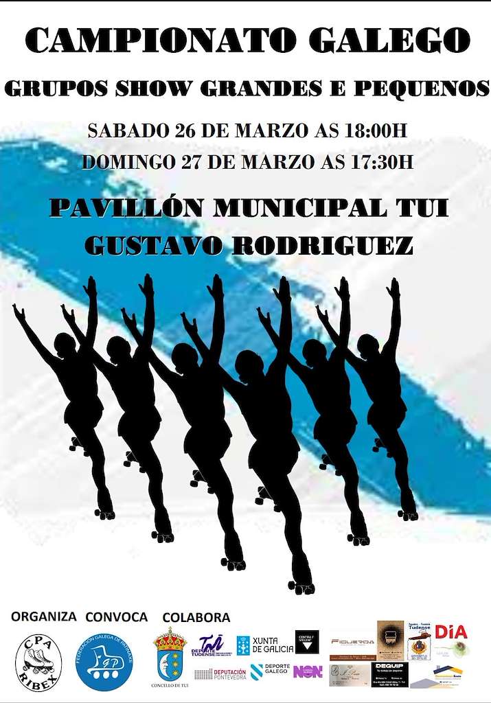Campionato Galego de Patinaxe Grupos Show en Tui