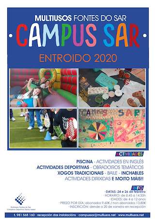 Fechas, información, programa, cartel, imágenes, mapa y ubicación de Campus Sar de Entroido   en  Santiago de Compostela