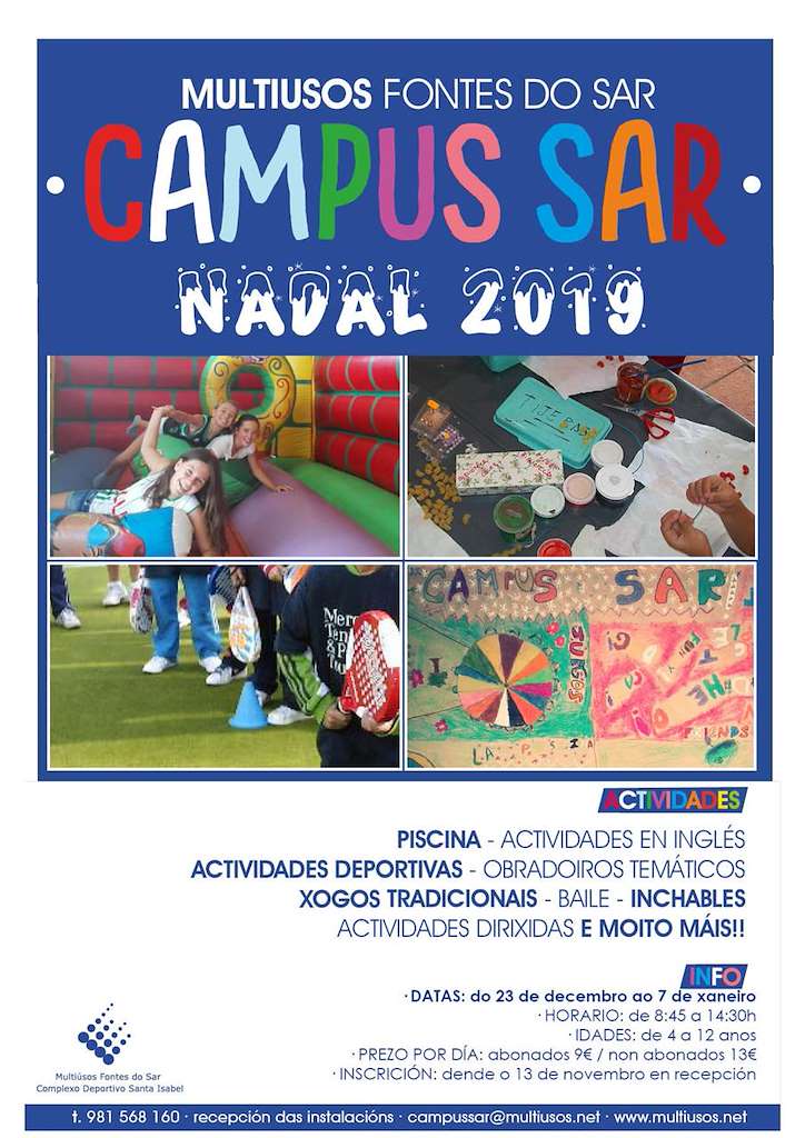 Campus Sar de Nadal en Santiago de Compostela